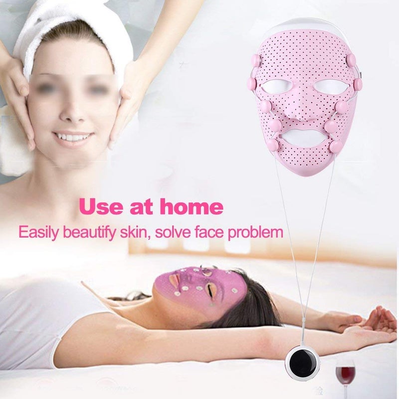 klarako Facial Massage Mask, Face Massager 3D Magnetic Vibration Massage SPA Beauty Mask - Image 2