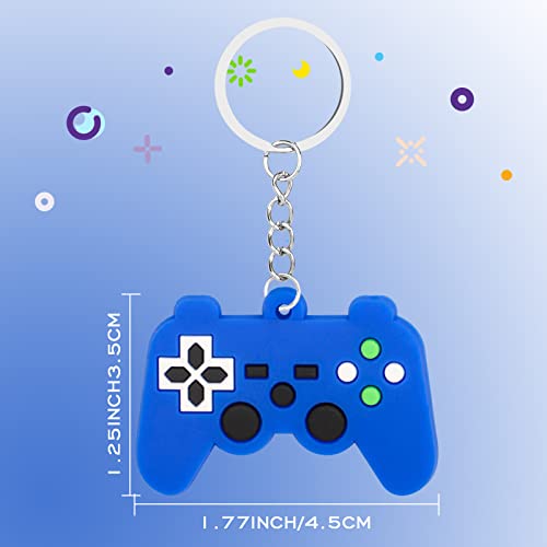 Moncinday 30PCs Video Game Party Favors Keychains Game Controller Keychains for Boys Girls Video Game Birthday Party Goodie Bag Fillers - Image 5