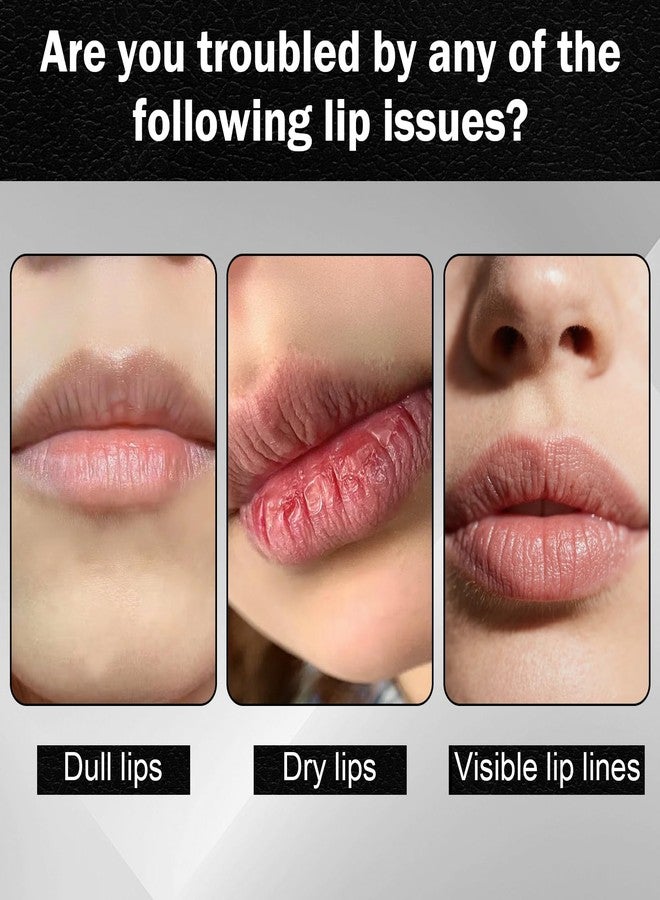 Jutqut 2 PCS Lip Balm for Dark Lips, Hydrating Moisturizing Dark Lips Corrector for Smokers, Help Fade Lip Discoloration & Fine Lines, Long-Lasting Moisturizer for Men & Women - Image 2