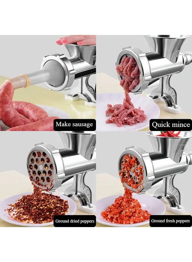Manual Meat Grinder For Sausages And Vegetables Ideal For Home Cooking And Parties - Image 5