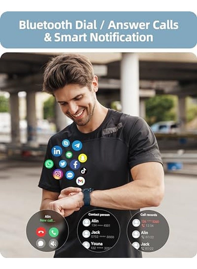 Parsonver Smart Watch for Men & Women | 1.32" HD Fitness Tracker with Call Function, 112 Sport Modes, Heart Rate, SpO₂ & Sleep Monitor, IP68 Waterproof - Image 2