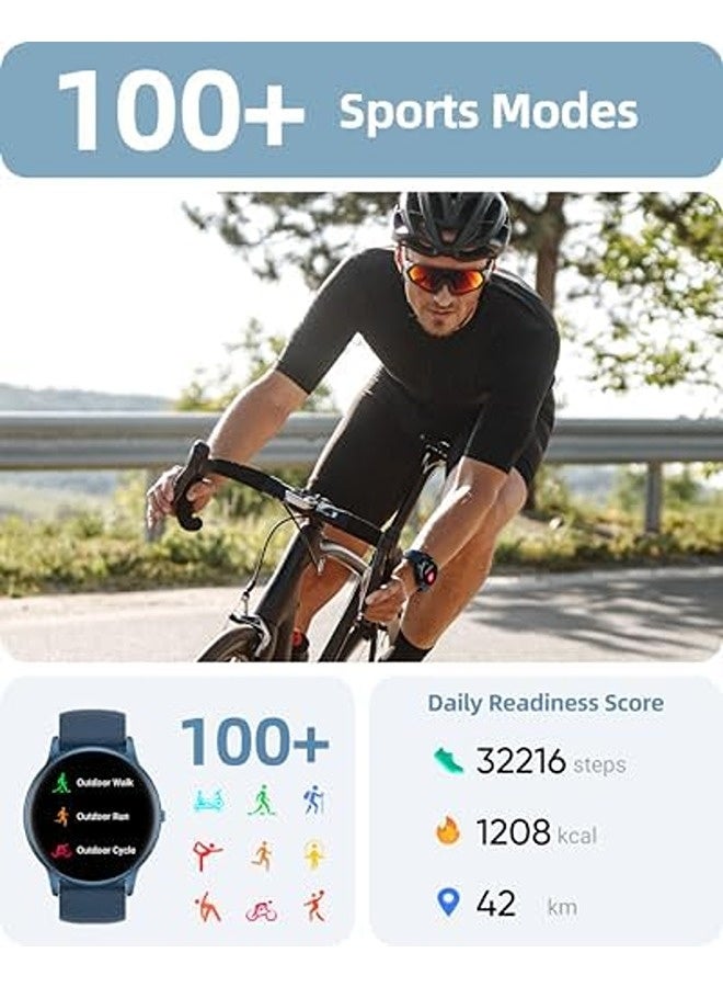 Parsonver Smart Watch for Men & Women | 1.32" HD Fitness Tracker with Call Function, 112 Sport Modes, Heart Rate, SpO₂ & Sleep Monitor, IP68 Waterproof - Image 4