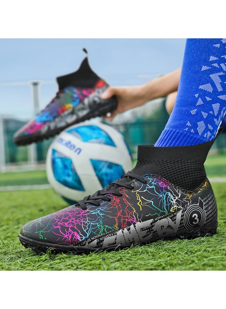 SKT Shiketro Great Men Women Short Soccer Cleats Outdoor Sports Training Shoes - Image 2