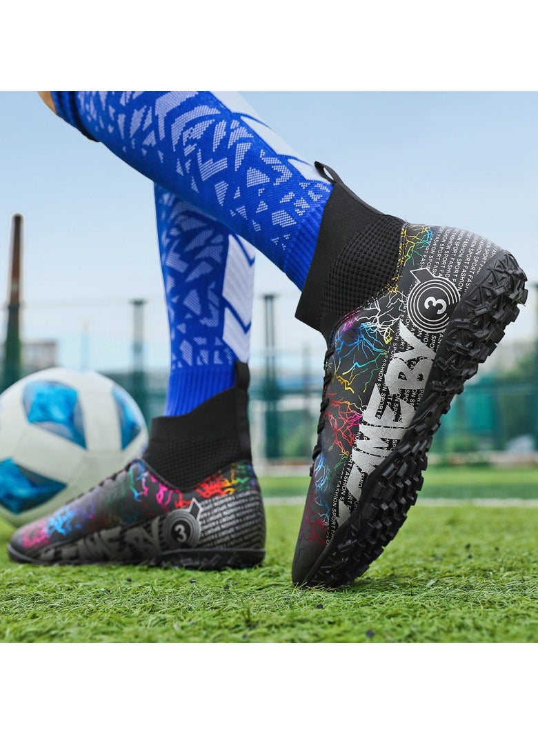 SKT Shiketro Great Men Women Short Soccer Cleats Outdoor Sports Training Shoes - Image 3