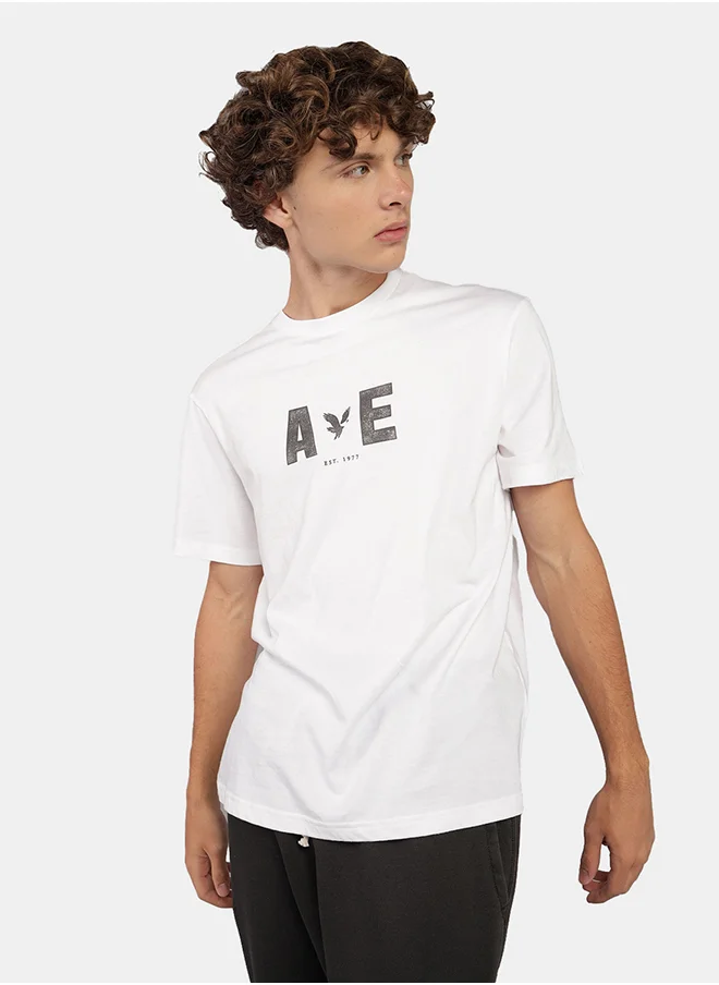 American Eagle AE Logo Graphic T-Shirt