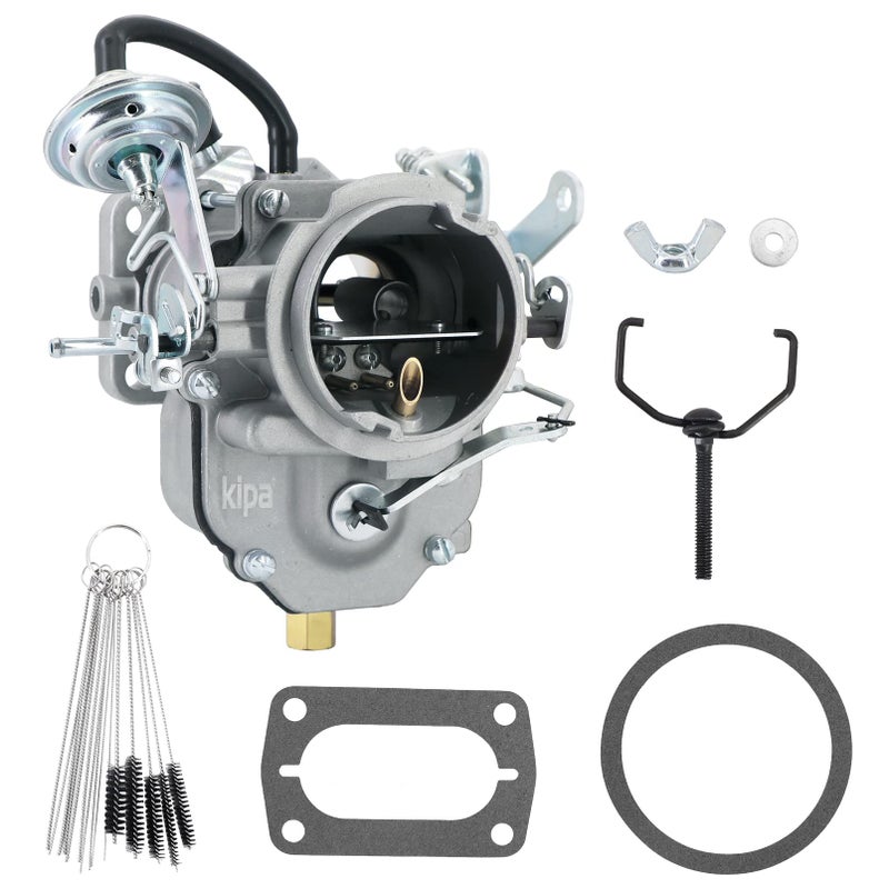 KIPA Carburetor For Dodge Chrysler 52L 318Cu 52L 5211CC 318Cu V8 Engines Carter BBD Lowtop 2 Barrel V8 52L Engine Carb OEM  41134959 with Mounting Gasket