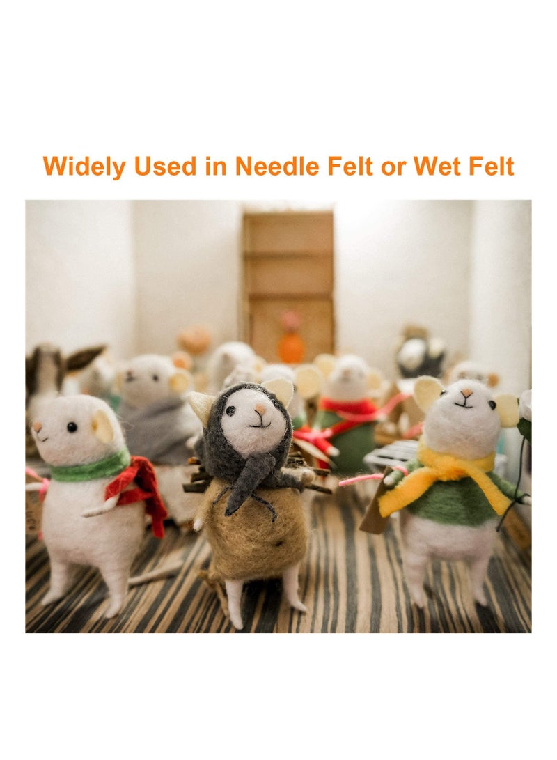 50 لون من الخيوط الصوفية للأشغال اليدوية، الغزل اليدوي، ومشاريع الحرف اليدوية - مواد مثالية للمساعي الإبداعية! - Image 2