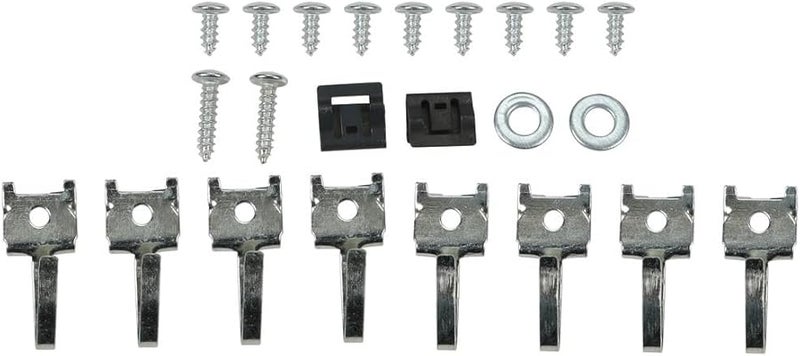 مجموعة لوحة لوحة القيادة المزدوجة الدين السوداء مع حزمة الأسلاك لشاحنات وسيارات الدفع الرباعي من GMC 1995-2002 - Image 5