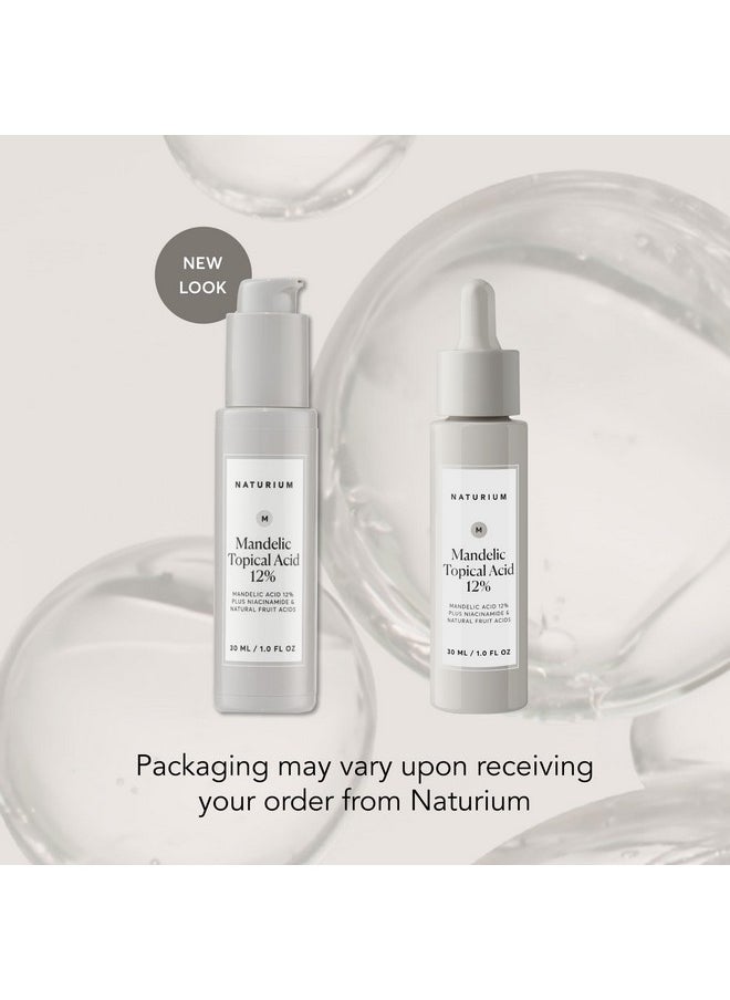 NATURIUM - Naturium Mandelic Topical Acid 12%, Plus Niacinamide & Natural Fruit Acids, Anti-Aging Skin Care, 1 oz - Image 1