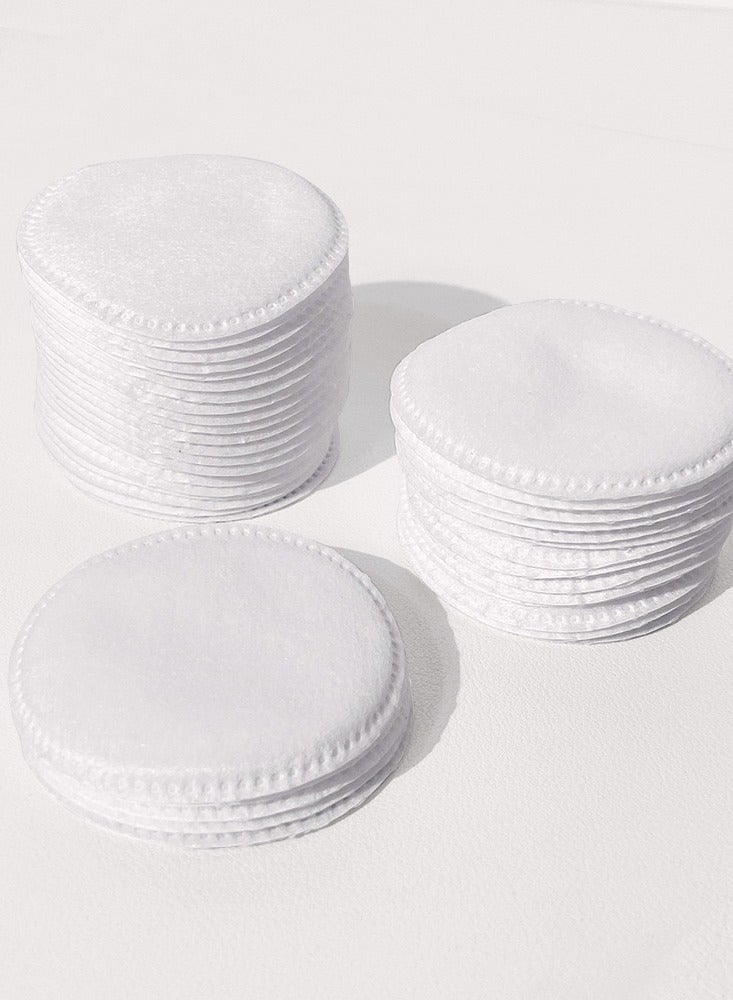 Bag of 100% Cotton Facial Discs (100 pcs), double textured, soft, lint-free makeup remover, hypoallergenic and highly absorbent - Image 5