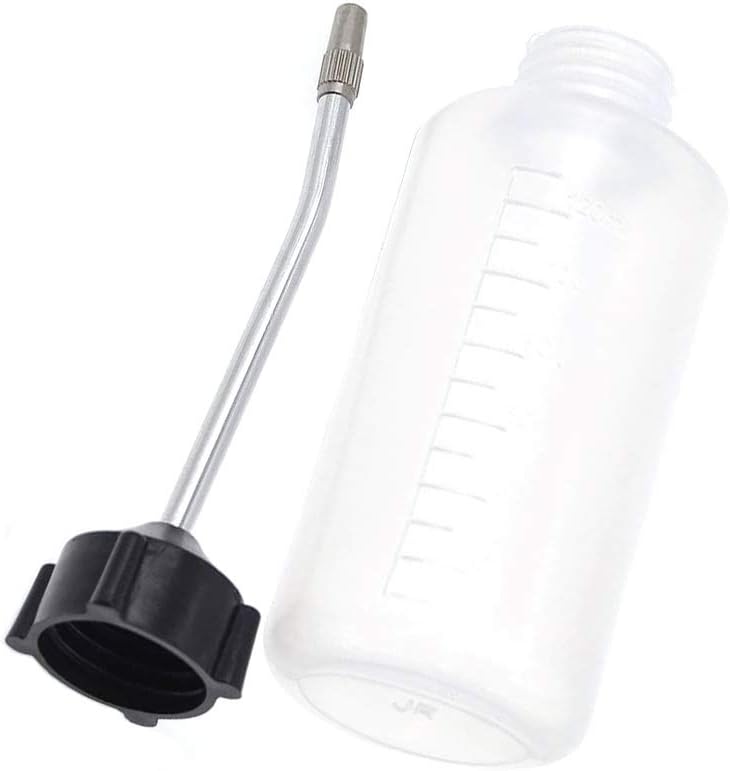 LNKA 5 Pack Plastic Sewing Machine Oiler/Oil Dispenser with Long Angled Spout 120 ML (Universal) - Image 1
