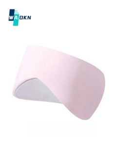 WAOKN All-inclusive Sleep Eye Mask, Warm and Cool Dual-sense Space Capsule Eye Mask, Light-blocking and Noise-reducing Student Nap, Office and Travel Sleeping Tool (Pink)  - Image 1