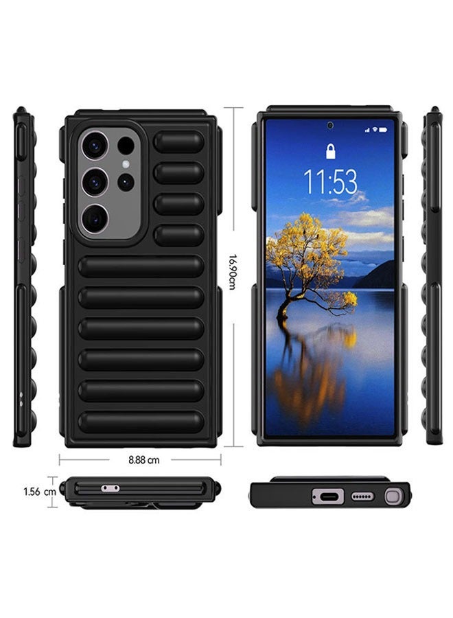 general Compatible with Samsung Galaxy S24 Ultra/S24 Plus/S24 Drop Resistant Transparent Protective Case TPU Airbag Protection New Phone Case - Image 3