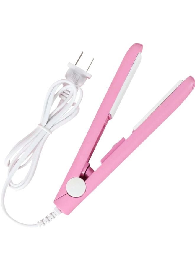 1PC Mini Hair Straighteners Flat Iron (Multicolor) - Image 2