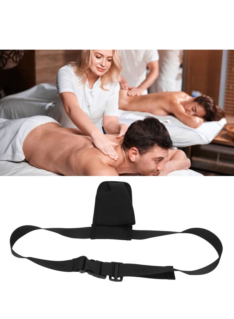 KASTWAVE Massage Holster Belt Single Bottle Waist Bag Adjustable Shoulder Strap Massage Lotion Massage Oil Waist Pouch for Massage Oil, Massage Lotion  - Image 5