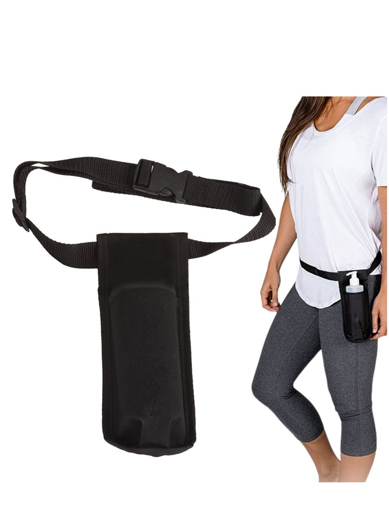 KASTWAVE Massage Holster Belt Single Bottle Waist Bag Adjustable Shoulder Strap Massage Lotion Massage Oil Waist Pouch for Massage Oil, Massage Lotion  - Image 1