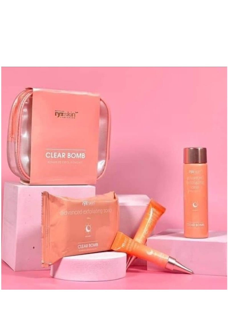 ryxskincerity Clear Bomb Advanced Exfoliating Kit Version - Image 2