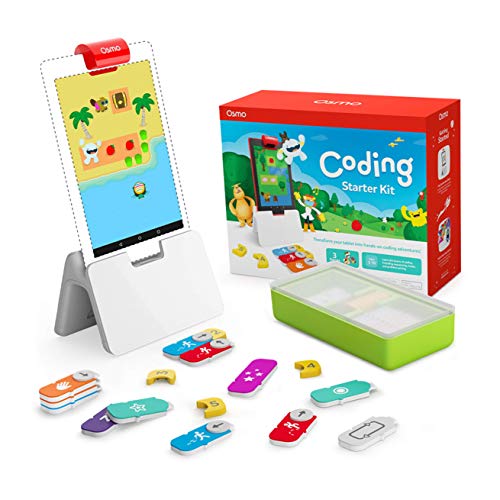 Osmo-Coding Starter Kit for Fire Tablet-3 Educational Learning Games Ages 5-10+-Learn to Code,Coding Basics & Coding Puzzles-STEM Toy Gifts,Boy & Girl(Osmo Fire Tablet Base Included-Amazon Exclusive) - Image 1