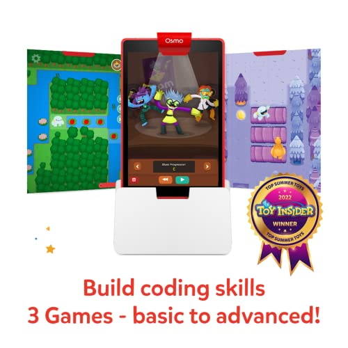 Osmo-Coding Starter Kit for Fire Tablet-3 Educational Learning Games Ages 5-10+-Learn to Code,Coding Basics & Coding Puzzles-STEM Toy Gifts,Boy & Girl(Osmo Fire Tablet Base Included-Amazon Exclusive) - Image 2