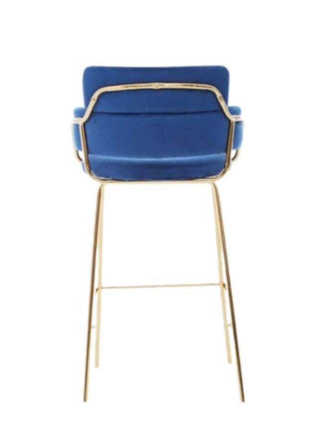 وبليك كرسي بار مودرن ازرق - Image 3