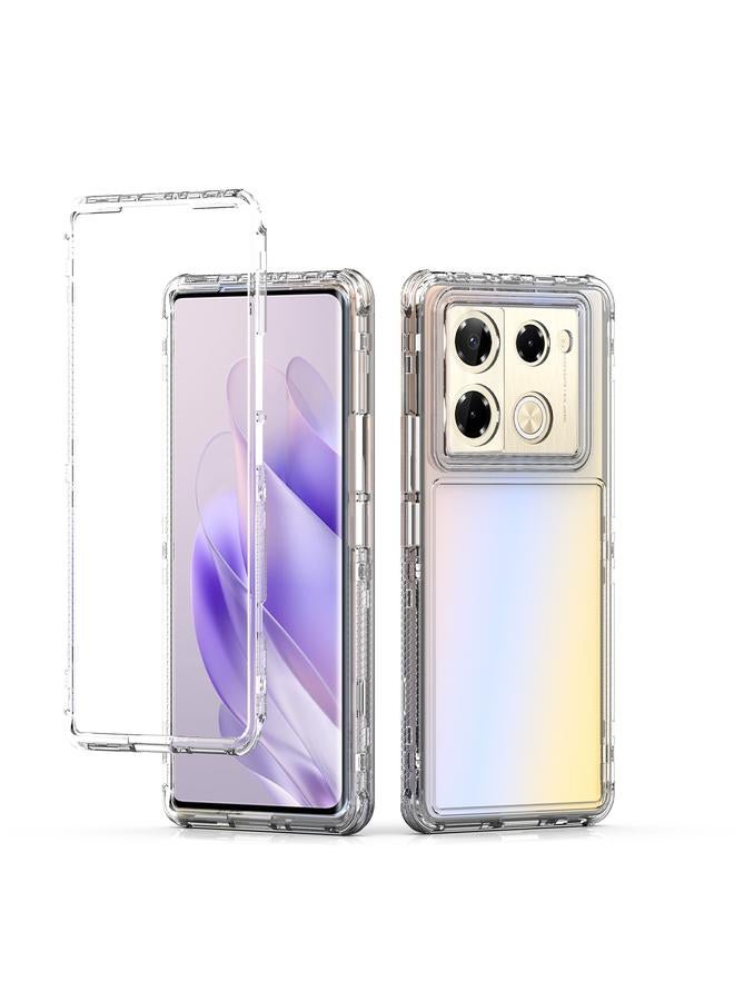 S-TOP Case For Infinix Note 40 Pro Acrylic Transparent Phone Case - Image 2