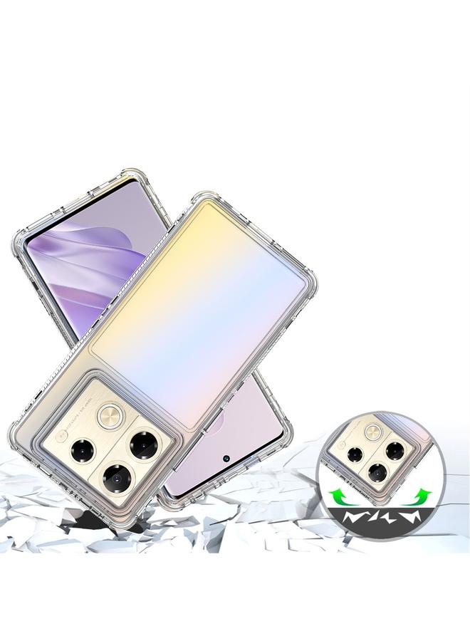 S-TOP Case For Infinix Note 40 Pro Acrylic Transparent Phone Case - Image 5