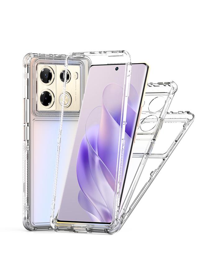 S-TOP Case For Infinix Note 40 Pro Acrylic Transparent Phone Case - Image 1