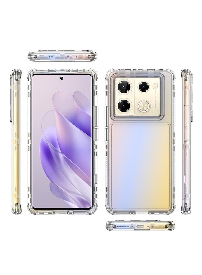 S-TOP Case For Infinix Note 40 Pro Acrylic Transparent Phone Case - Image 3