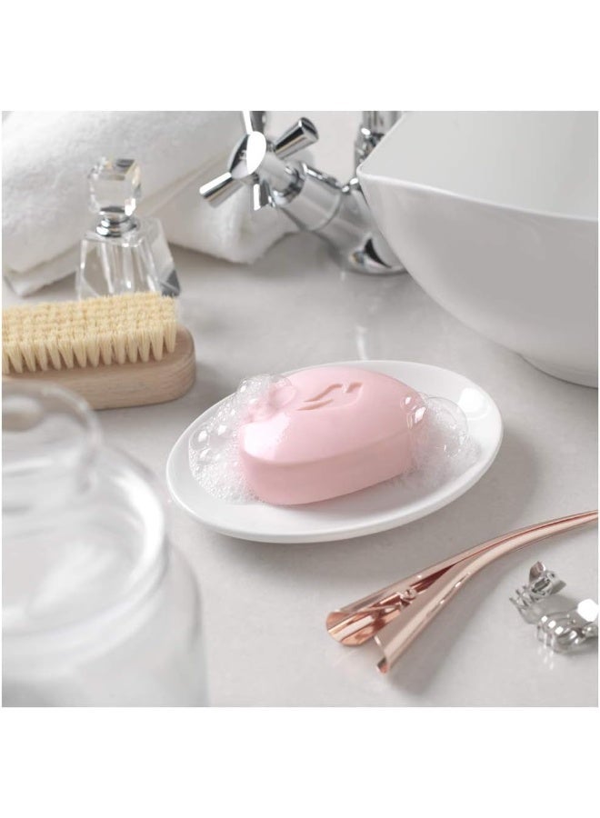 Dove Pink With ¼ Moisturising Cream Beauty Bar Gentle Cleanser For Softer & Smoother Skin 90g - 6PC - Image 5