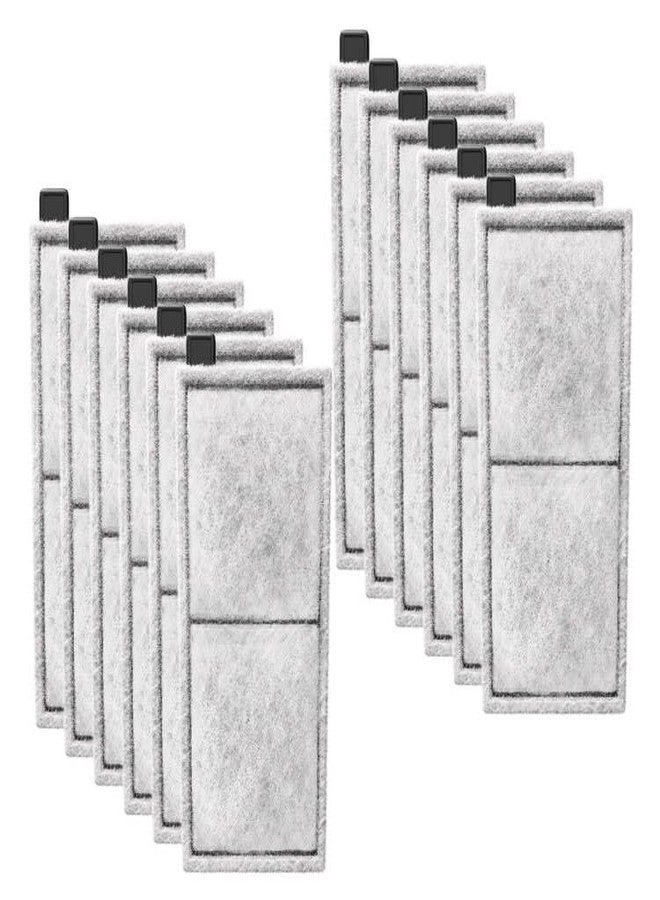 Switior 12 Pack Large Filter Cartridge for Top Fin RF-L Filter, Aqurium Filter Cartridge Refill for Top Fin Desktop Aquariums with Large Retreat Filter - Image 1