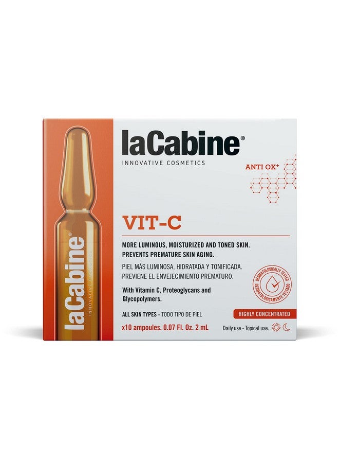La Cabine Lacabine Vit C Ampoule Serum That Energizes And Helps To Restore Skin’S Vibrancy With Vitamin C And Proteoglycans - Image 1