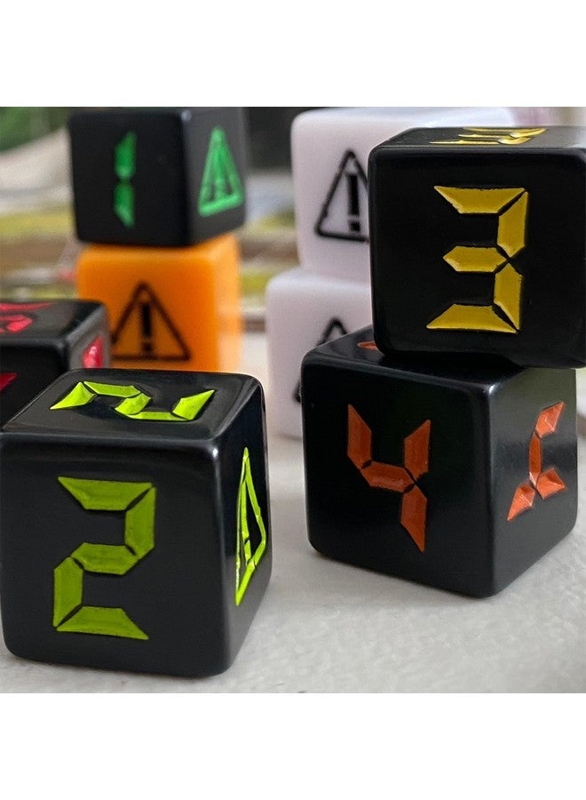 Synapses Games | Rallyman: Dirt - Dice Pack | Strategy Board Game Accessory | Race Cars with Dice | Includes 11 Custom Dice for 1 Player - Image 5