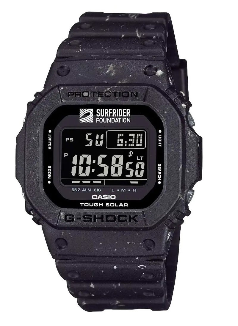 G-SHOCK G-SHOCK Surfrider Foundation Collaboration Limited Edition Digital Men's Watch - G-5600SRF-1DR  - Image 1