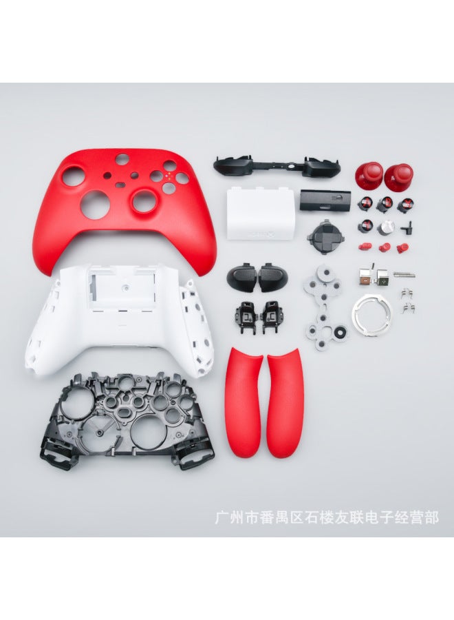 مناسب لـ Xbox Series X/S، مجموعة كاملة من غلاف المقبض الأصلي، إكسسوارات إصلاح واستبدال لوحدة التحكم XSX - Image 1
