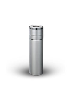 KitchAntique KitchAntique 400ML Thermosteel Vacuum Insulated Flask DoubleWall Stainless Steel Tea Infuser Bottle 24Hour Hot Cold Water Bottle Travel Thermos for Loose Leaf Tea Detox Travel Gifting 