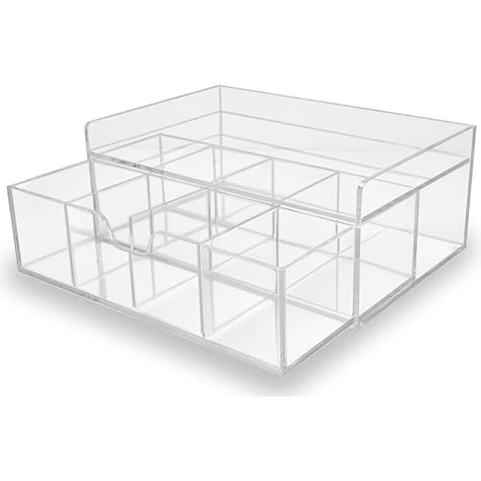Meicloud Acrylic Tea Bag And K Cup Drawer Storage Box - Image 4