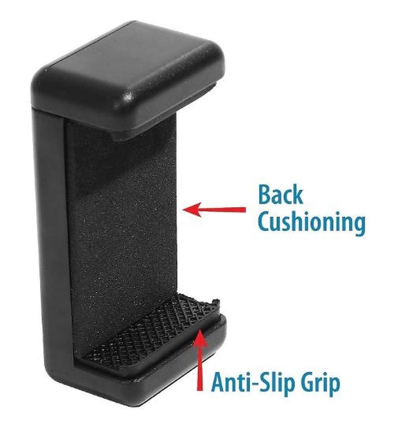 IONIX Camera Stand Clip Bracket Holder Tripod Monopod Mount Adapter for Mobile Phone (Black Plastic 1 Piece) - Image 2