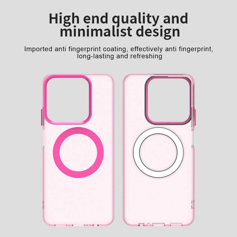 Mingwei Case For Realme C61/Note 60 4G Clear Soft Tpu Shock Absorption Slim Lightweight Shockproof Cover Hybrid Protective Case Pink, Realme C61/Note 60 4G - Image 5