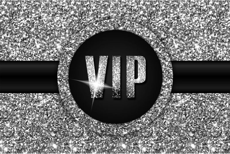 YongFoto YongFoto Red Carpet VIP Backdrop 7x5ft Black Silver Glitter Paparazzi Prop Special Guest Star Night Banquet Photography Background Graduation Prom Wedding Birthday Party Banner Photoshoot Wallpaper  - Image 1