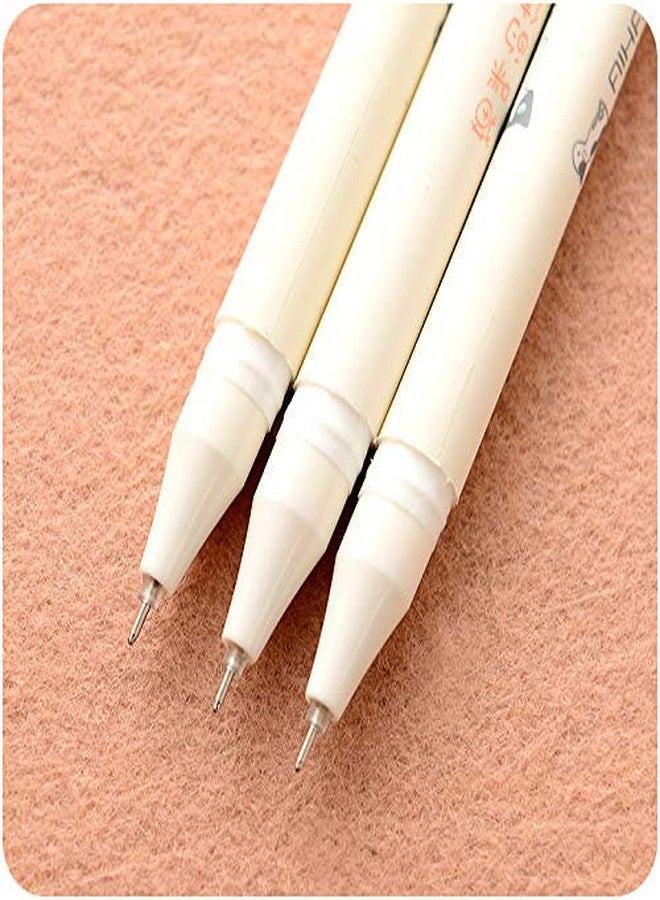 sencoo 12 pack Black Gel Ink Pens Cute Cat Pens 0.5 mm Kawaii Students Gift School Prize Boy and Girl Birthday Present Office Pens (Black) - Image 5