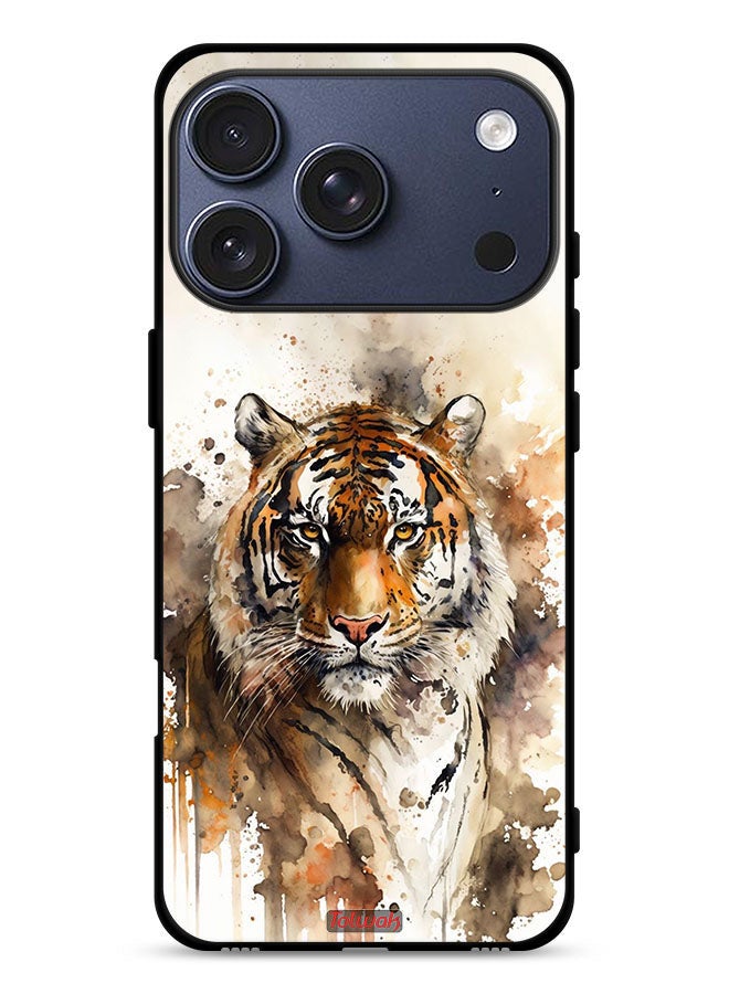 Tolwak Apple iPhone 17 Pro Protective Case Cover Leopard Abstract Art - Image 1