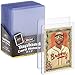 BCW 59 PT Thick Card Top Loaders Protective Thick Toploaders for Trading Cards Up to 59PT Rigid Card Toploader for Memorabilia Collectibles 100 Pack - Image 3
