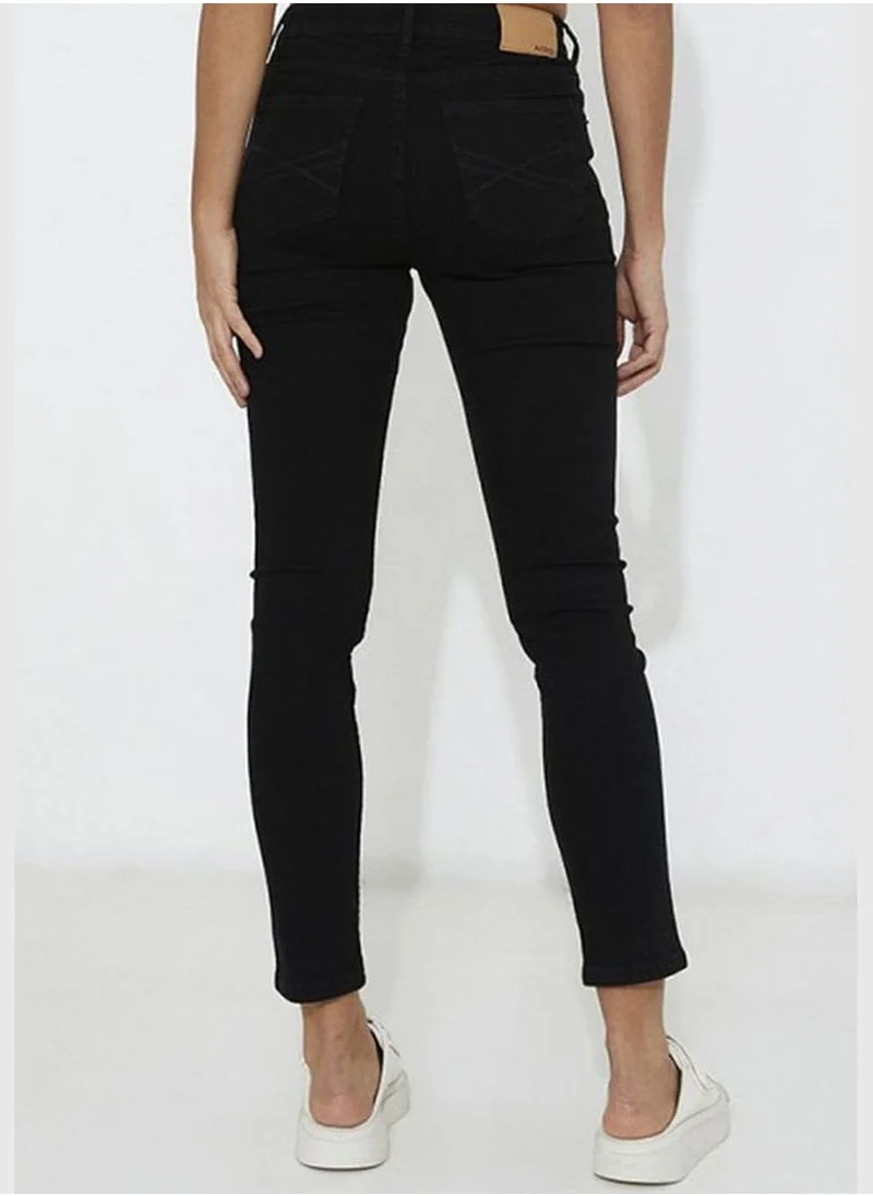 ايروبوستال High Rise Curvy Denim Jeggings