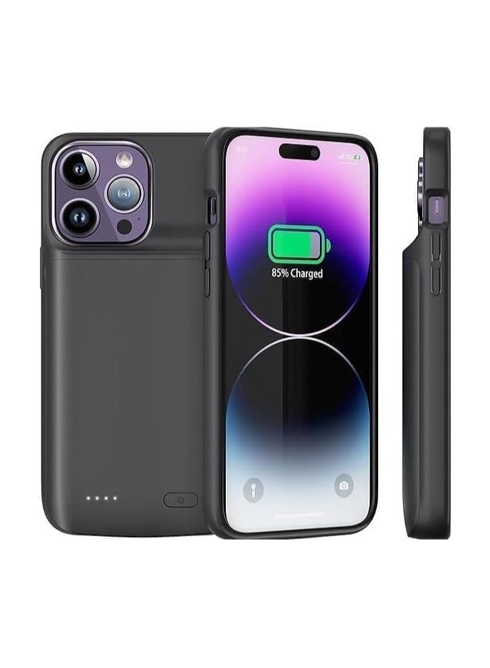 Battery Case for iPhone 15 Pro max 7000mAh Slim PortableProtective Rechargeable Battery Charging Case  - Image 1