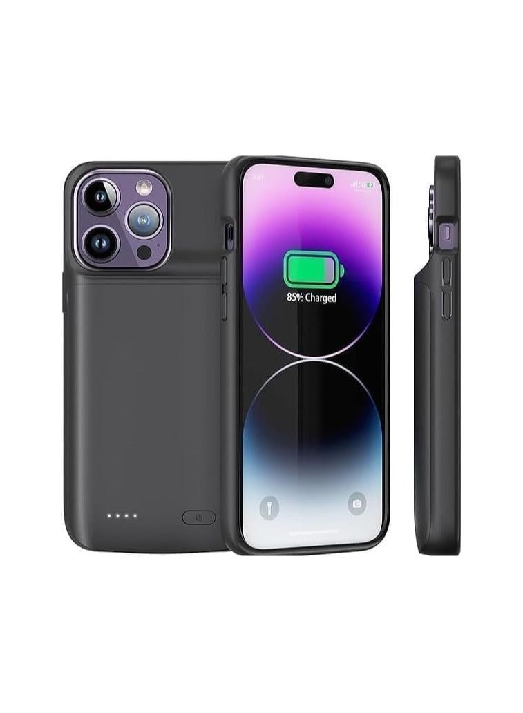 Battery Case for iPhone 15 Pro max 7000mAh Slim PortableProtective Rechargeable Battery Charging Case  - Image 3