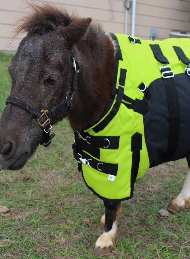 Challenger 46" 1200D Miniature Weanling Donkey Pony Horse Foal Winter Blanket 51975LG - Image 2