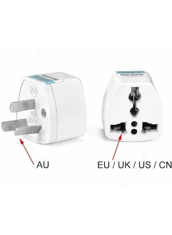 EasyLife Universal 3 Pin AU white Travel adapter for Australia, New Zealand - Image 2