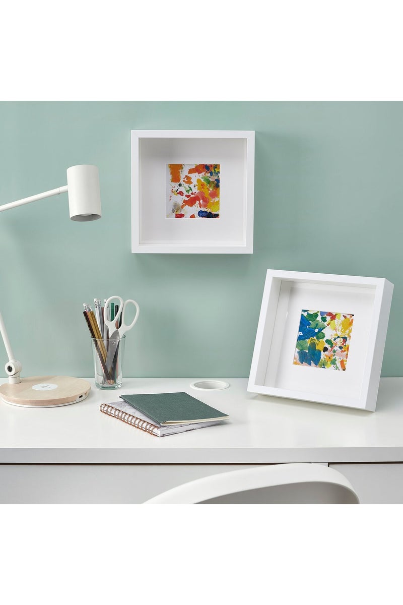 إطار، أبيض، 25 × 25 سم - Image 3