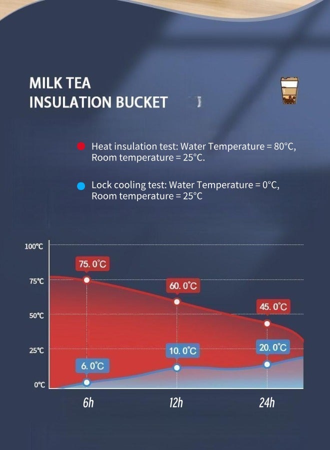 Insulated Beverage Dispenser, Stainless Steel Hot and Cold Drink Dispenser with Spigot – Thermal Coffee Urn, Juice Water Milk Container for Party, Buffet, Catering & Home Use（10L） - Image 5