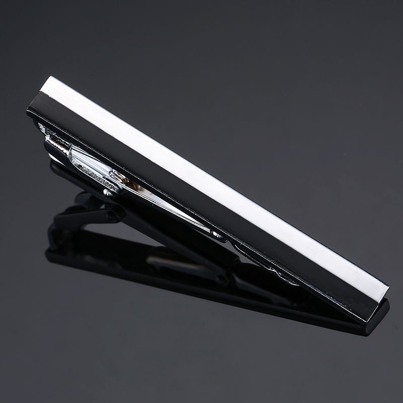 Glamour Jewelry High Quality Copper Sanding Rubber Pattern Batch Flower Tie Clip Fashion Business Men'S Tie Clip - Image 1